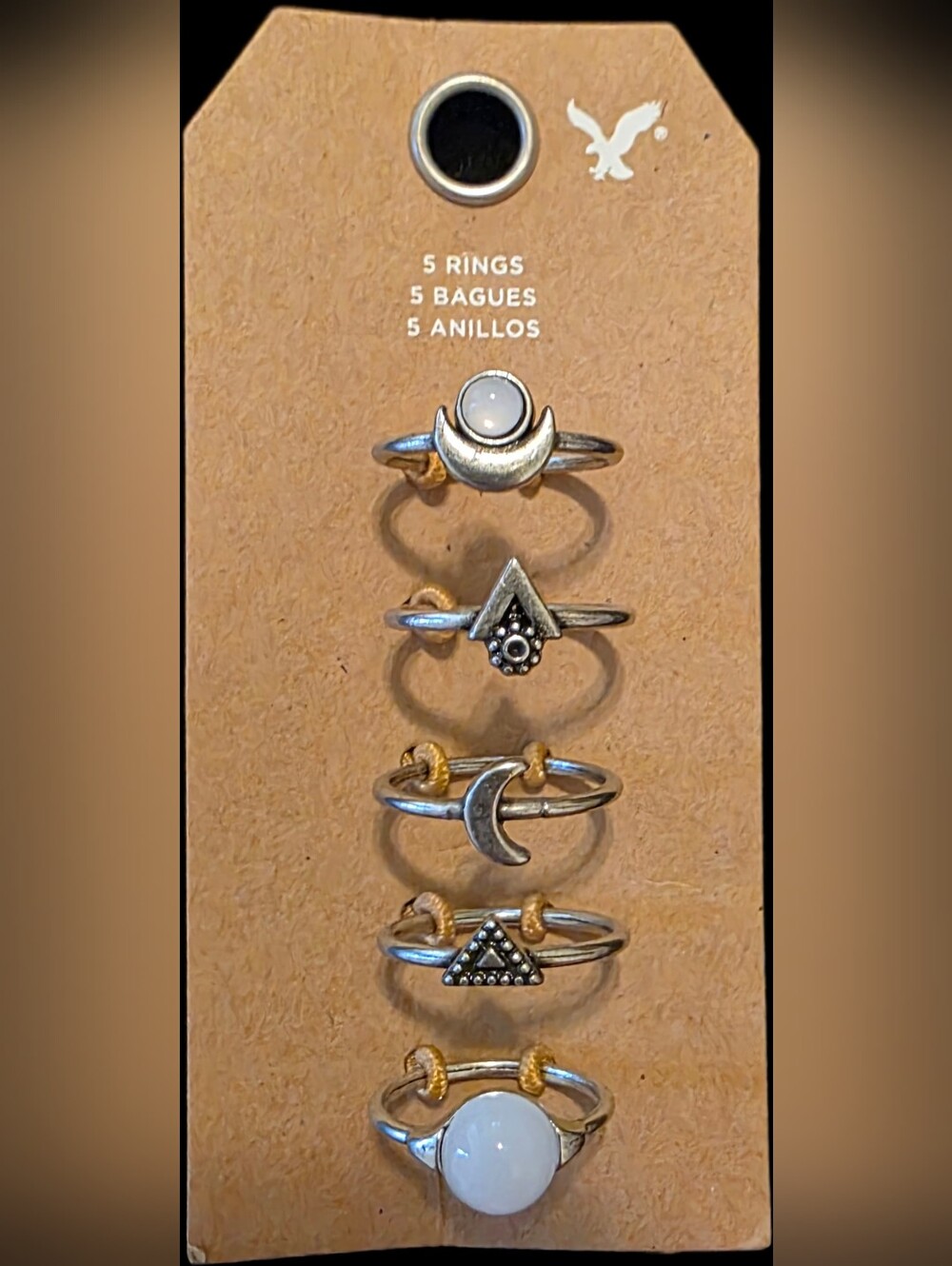 American Eagle 5-Pack Women's Rings
